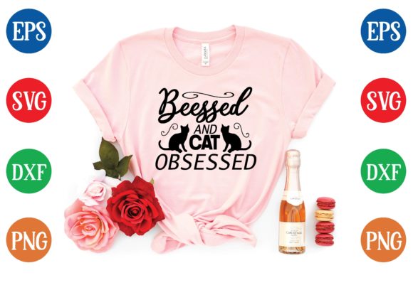 Beessed and CAT OBSESSED Svg