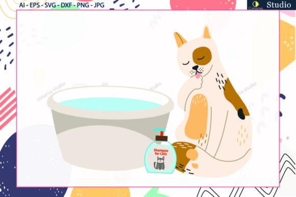 Cat Bath Svg Review