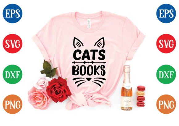 Cat Books Svg Review
