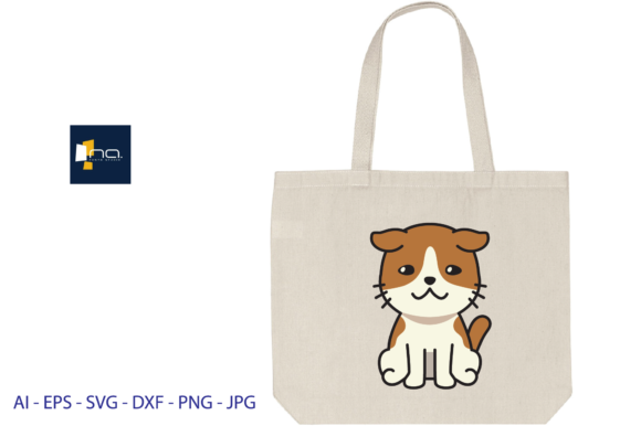 Cat Cute Svg Orange