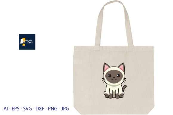Cat Cute Svg White