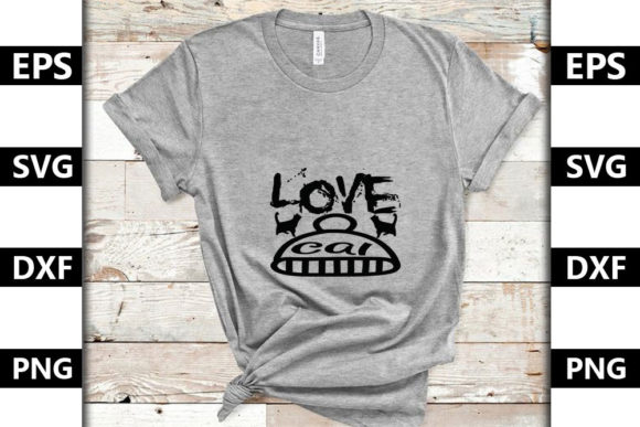 Cat Power Svg Design, Love Cat