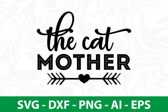 The Cat Mother SVG
